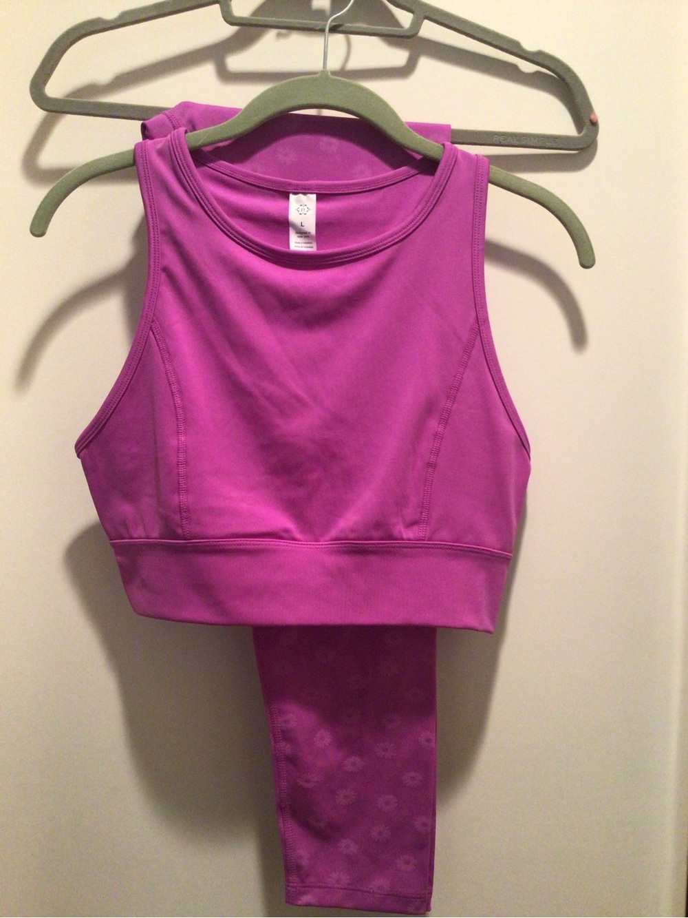 Athleta Girls Purple Performance Crop Tank